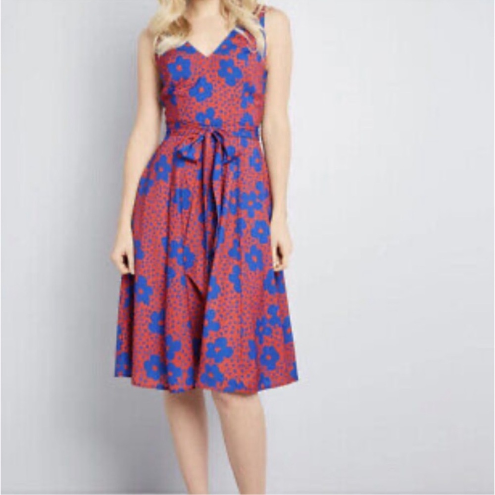 NWOT ModCloth Timeless Magnesium Dress